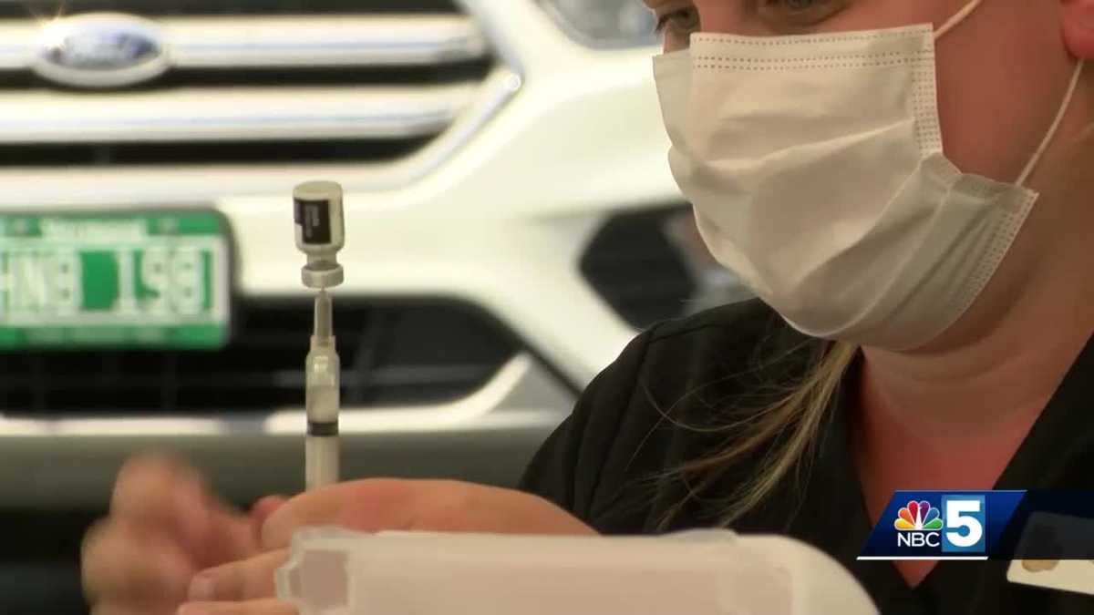 Vermont doctor's office holds first of its kind outdoor vaccine clinic