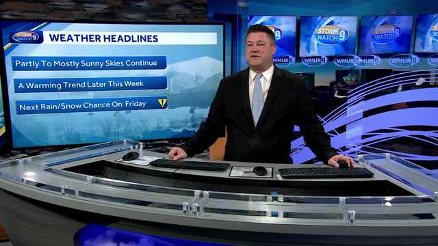 NH forecast: Sunny stretch continues 