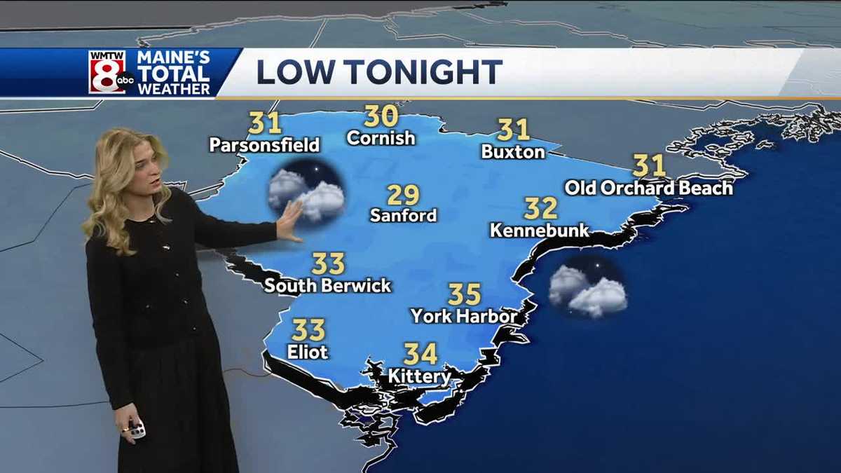 Today's 5AM forecast update