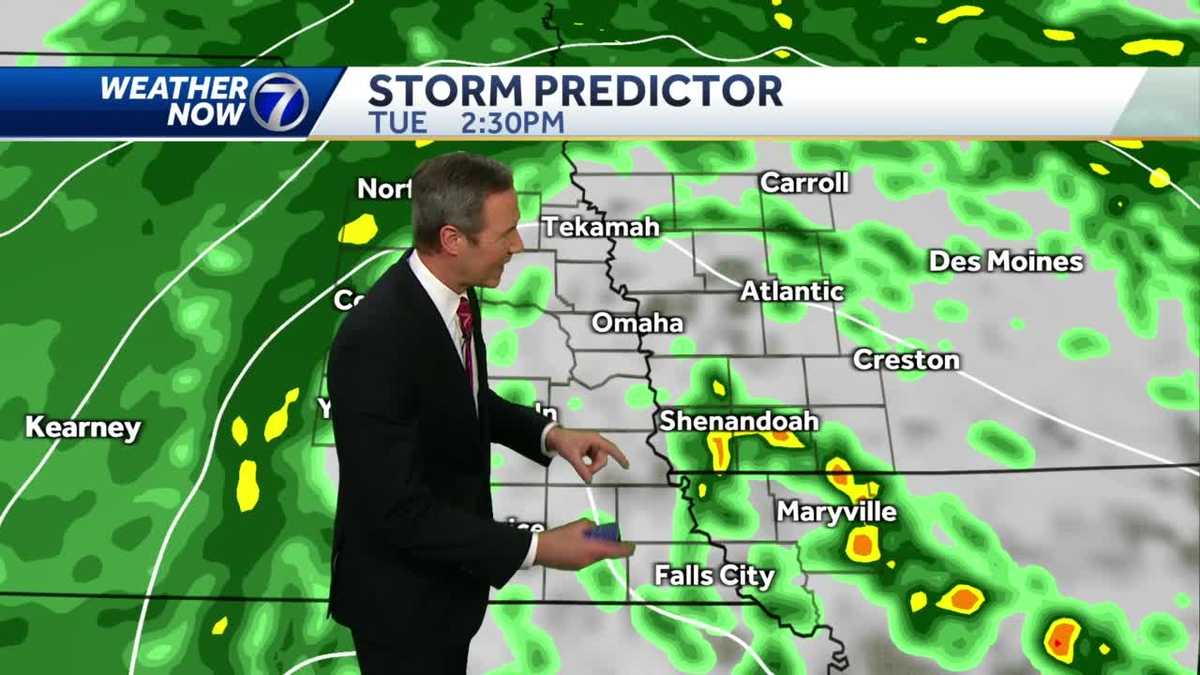 A few Iowa storms Tuesday