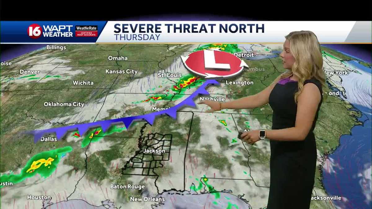 Another warm day with isolated rain chances