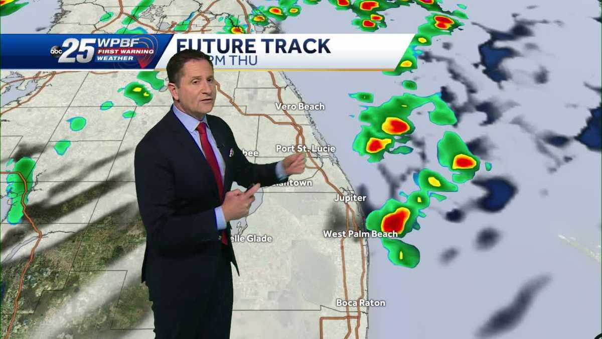 Isolated storms possible with winds, heavy rain