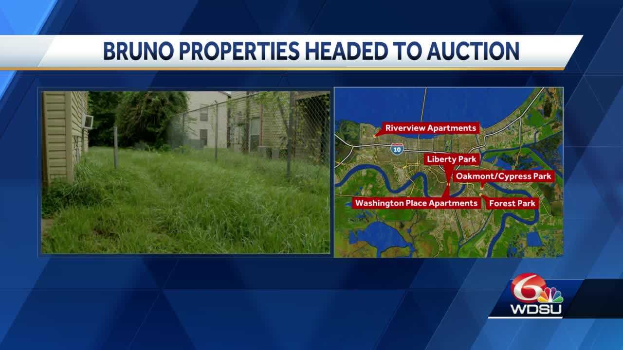 Louisiana Landlord Joshua Bruno Property Auction