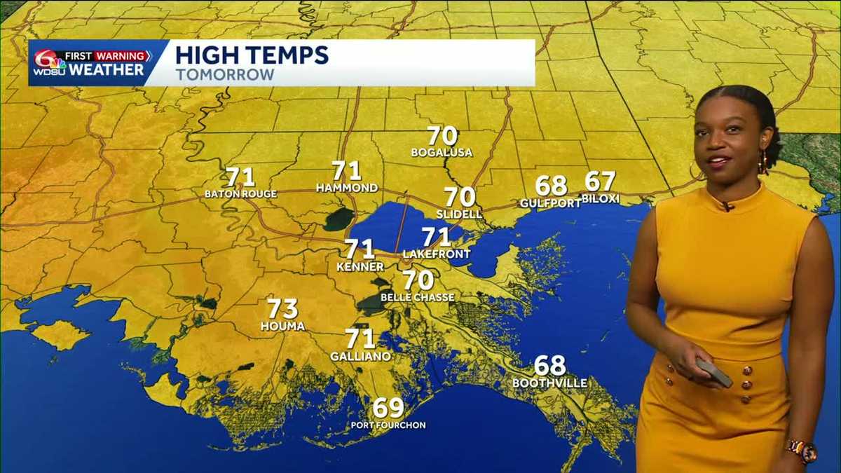 Up and down temperatures expected over the next several days