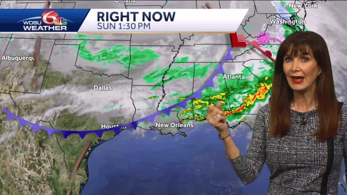 Cold front on the way!