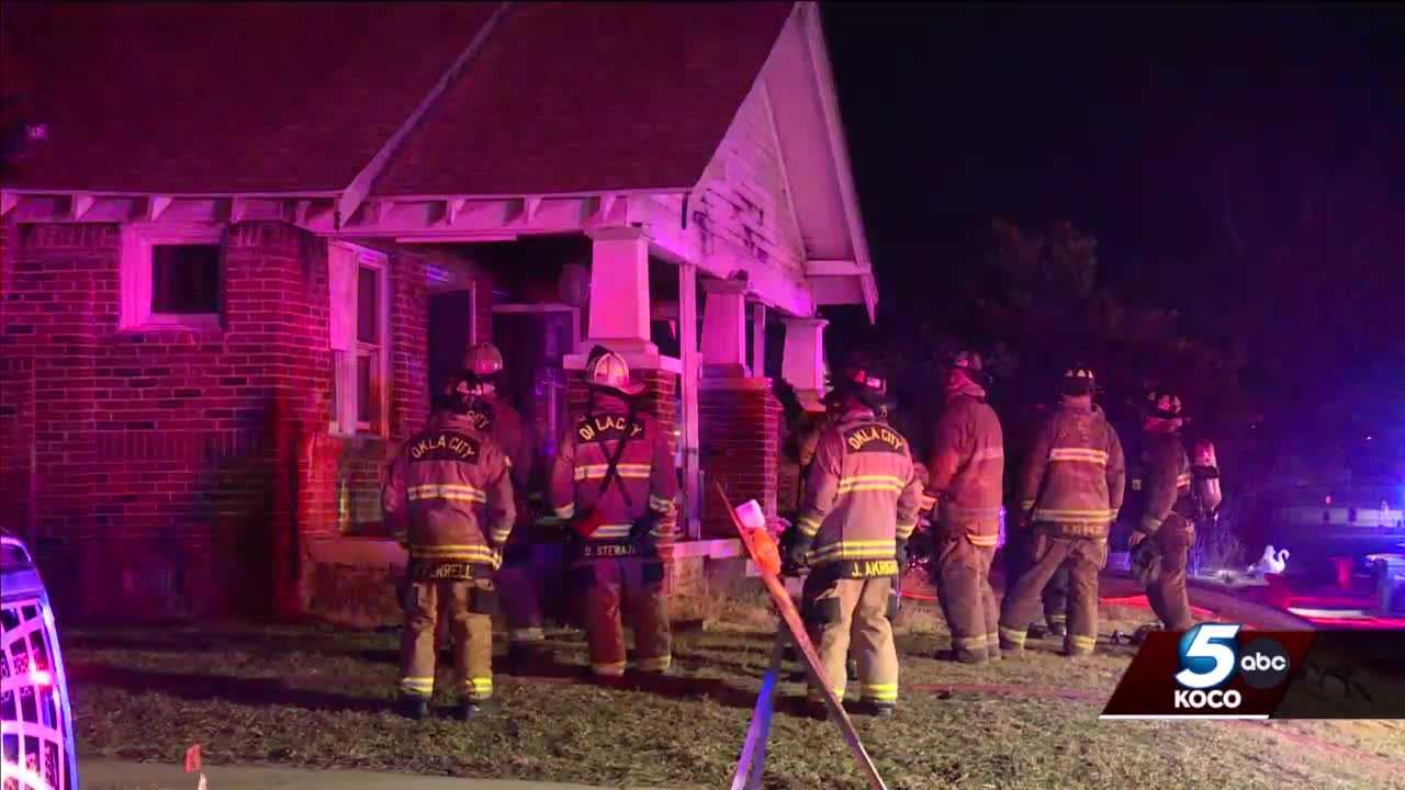 Oklahoma City Crews Investigate Cause Of House Fire