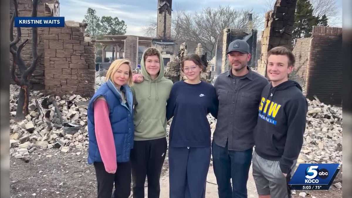 Oklahoma families reflect on rebuilding after Stillwater wildfires