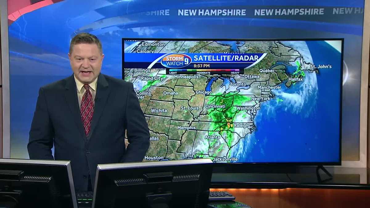 Watch: Remnants of Nate bring rain