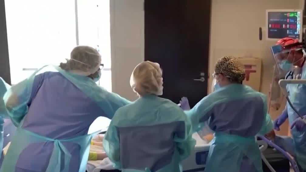 First baby born with COVID antibodies after mother vaccinated during