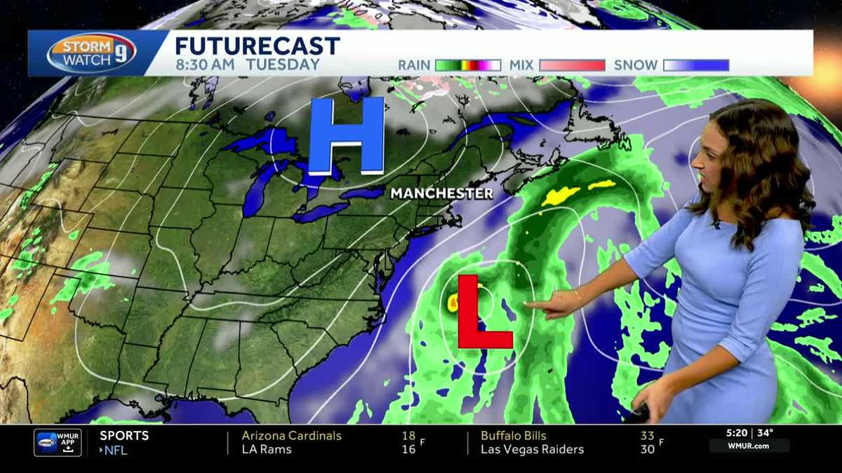Video: Clear skies, sunny start to the work week