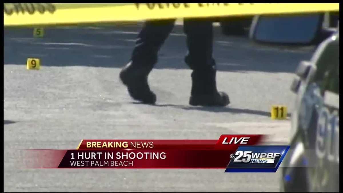 One person injured in West Palm Beach shooting