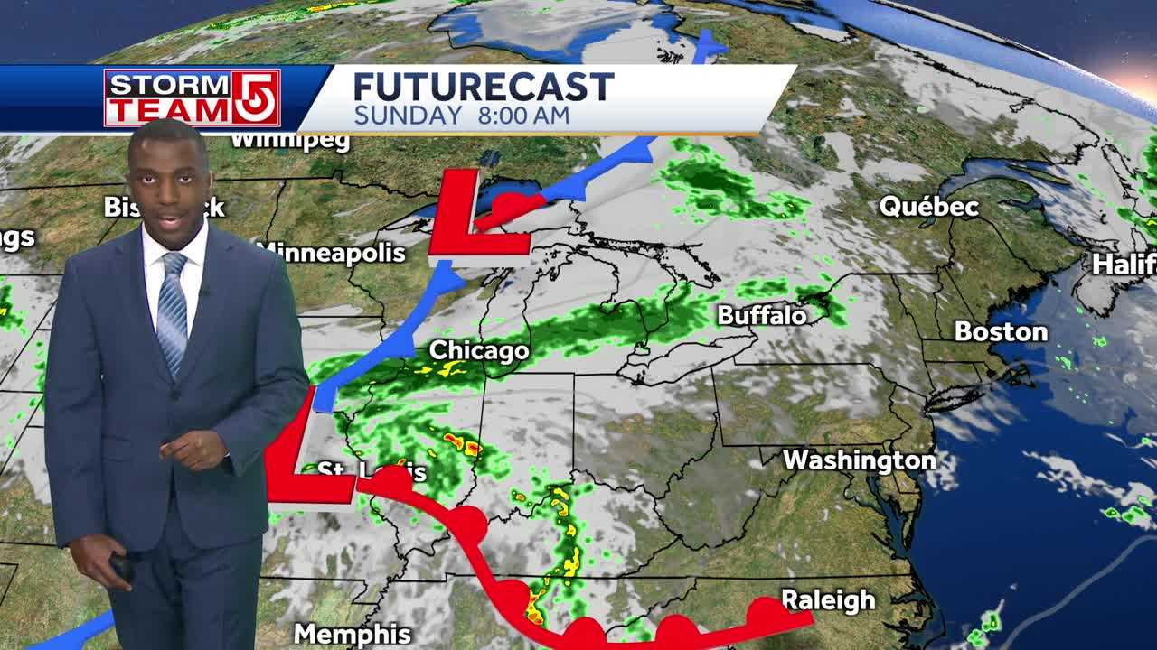 Video: Drier, Warmer Conditions For Sunday Before Rain Returns