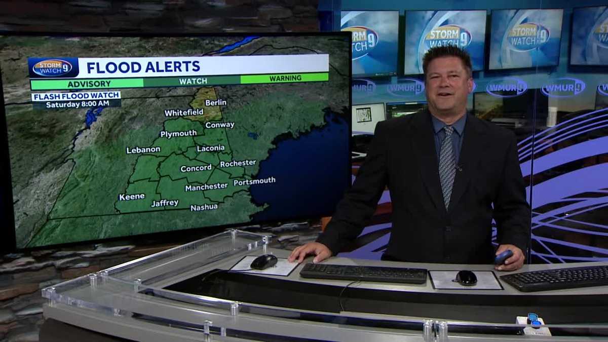 Video: Flash flood watches ahead with heavy rain expected