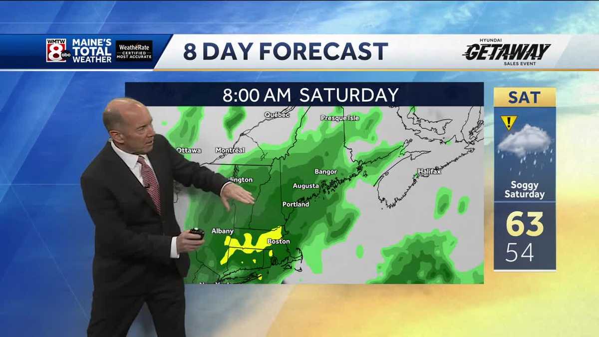 More weekend rain is on the way