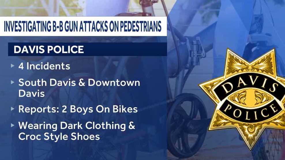 Davis police investigate several BB gun shootings - KCRA