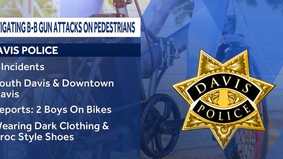 Davis police investigate several BB gun shootings