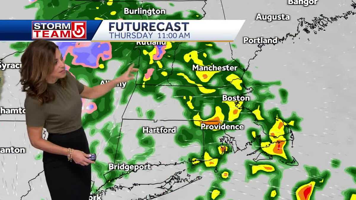 Video: One more dry day before rain moves in