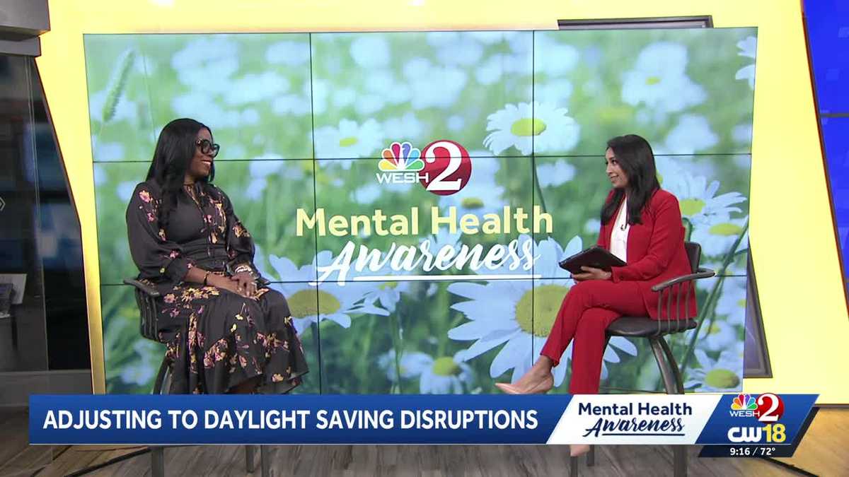 Central Florida mental health therapist discusses daylight saving disruptions, adjustments