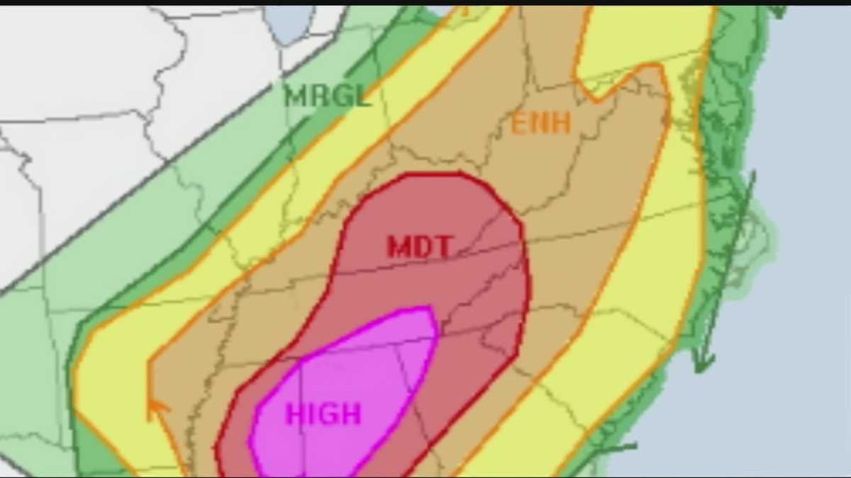 New risk categories to come to severe weather outlook maps