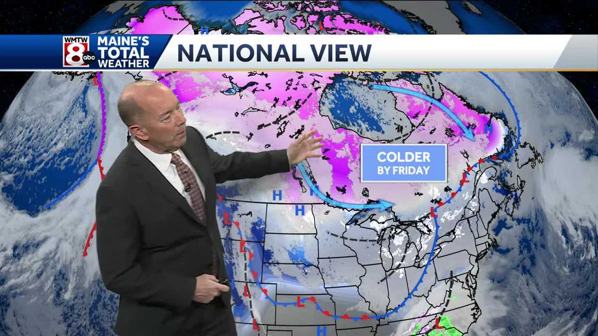Colder days ahead as the weekend nears
