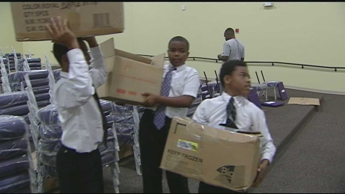 Students donate school supplies to less fortunate peers