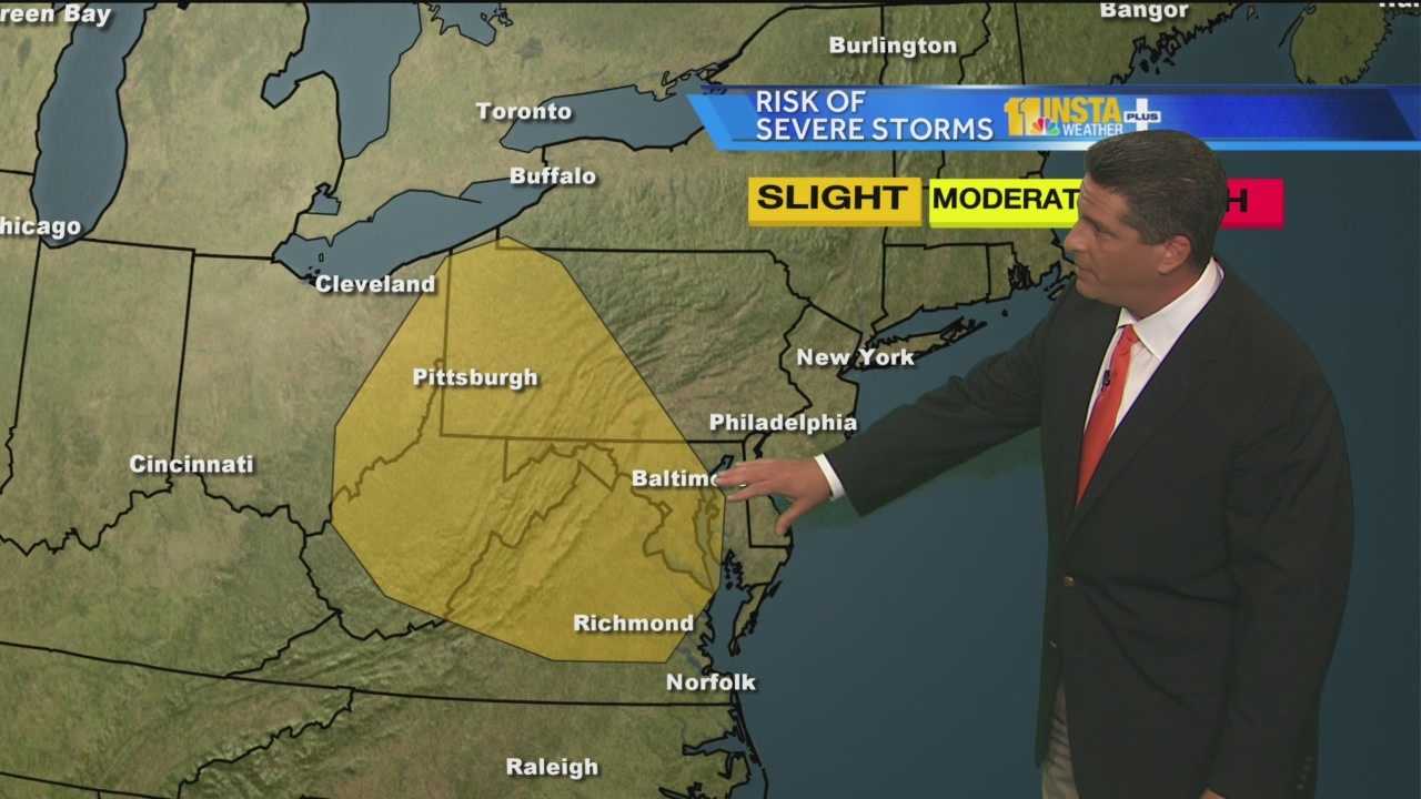 Severe Weather Possible This Afternoon