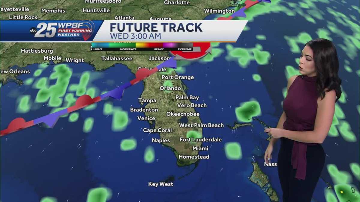 Unsettled work week with rain and storms