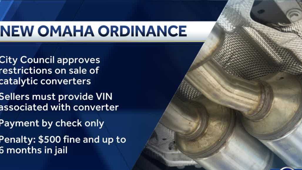 Council approves rules for selling, buying catalytic converters
