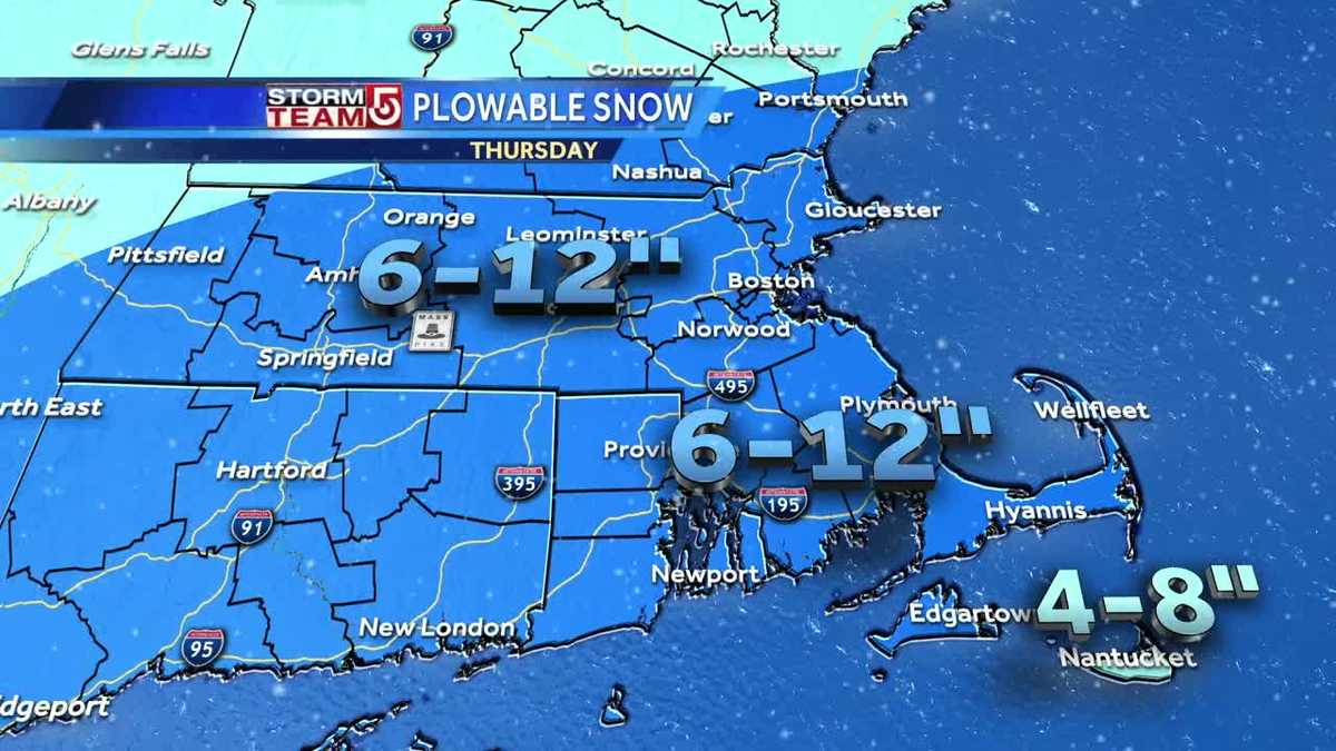 Storm could dump a foot of snow