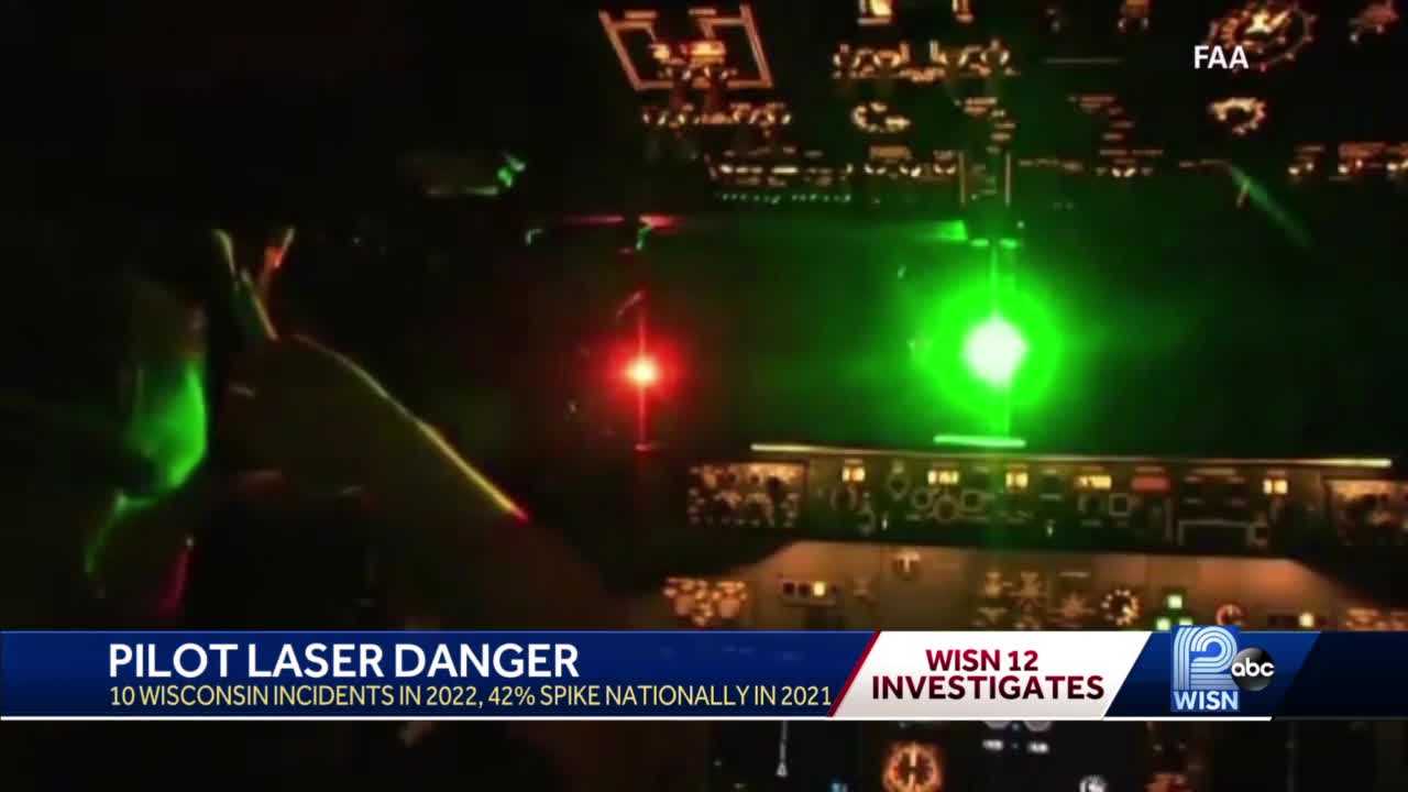 Laser Danger: A Rise In Reports Of Lasers Pointed At Pilots