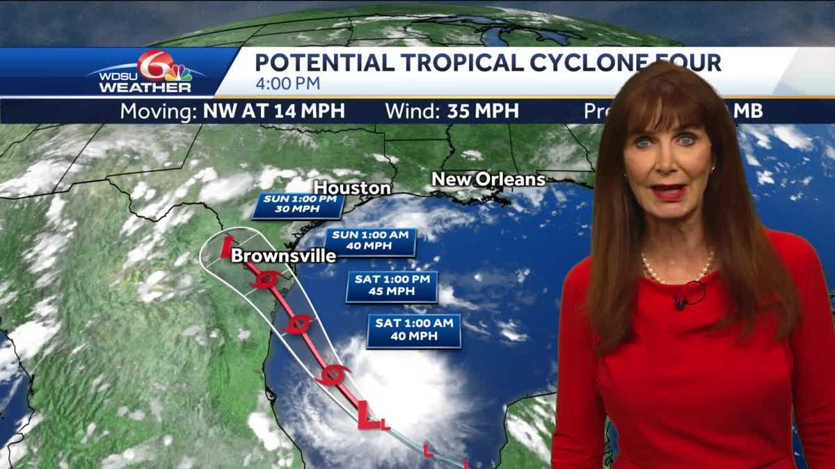 Potential tropical cyclone 4