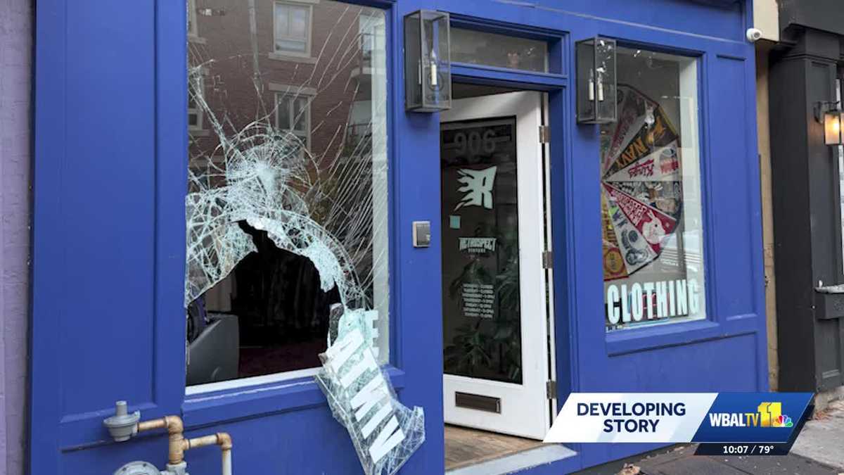 Vintage Baltimore Sports shop targeted by burglars in Federal Hill
