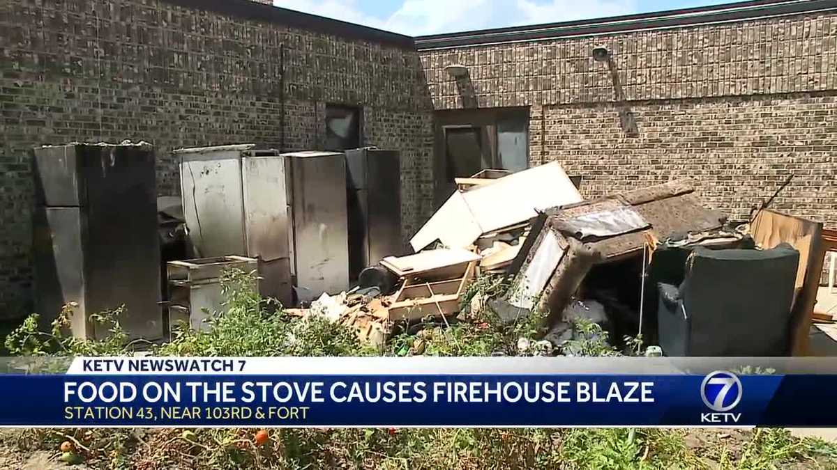 Food On The Stove Causes Firehouse Blaze