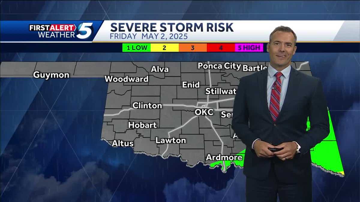 FORECAST: Rain lingers for some in Oklahoma - KOCO