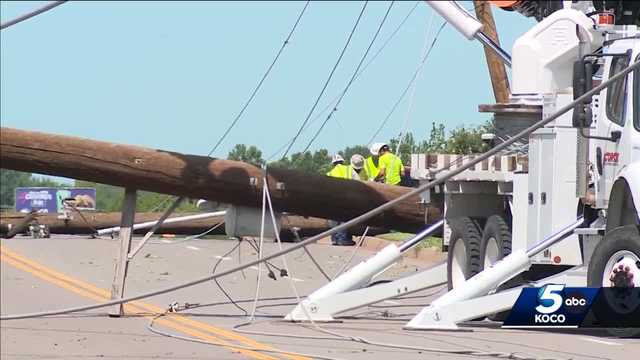 Oklahoma neighborhood trapped for hours due to downed power lines - Vimarsana News