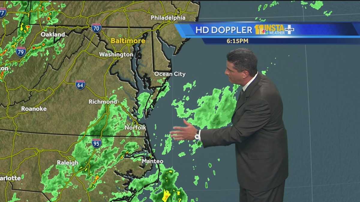 Scattered storms Sunday, but no washout