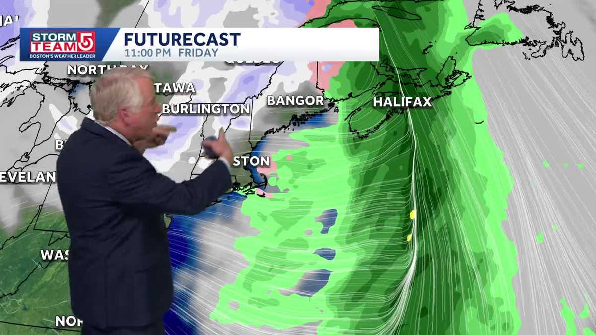 Video: Not as cold Tuesday night with heavy rain to end the week