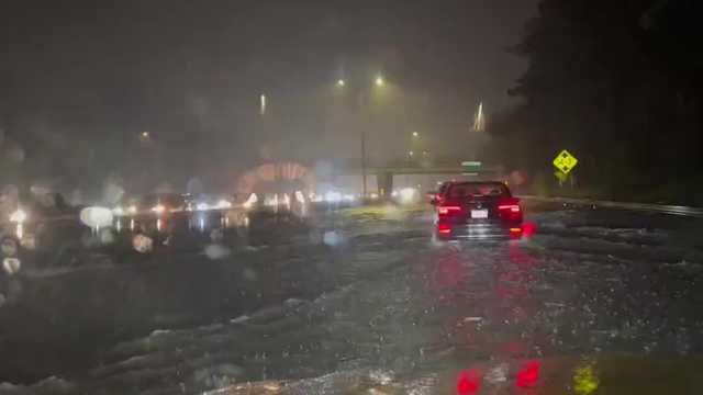 Heavy rain floods part of Interstate 93 outside Boston - Vimarsana News