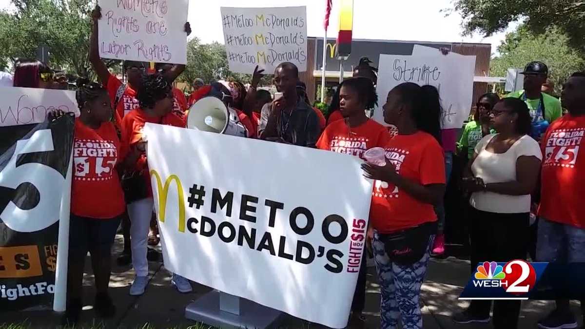 Mcdonalds Workers In Orlando To Strike Over Workplace Sexual Harassment