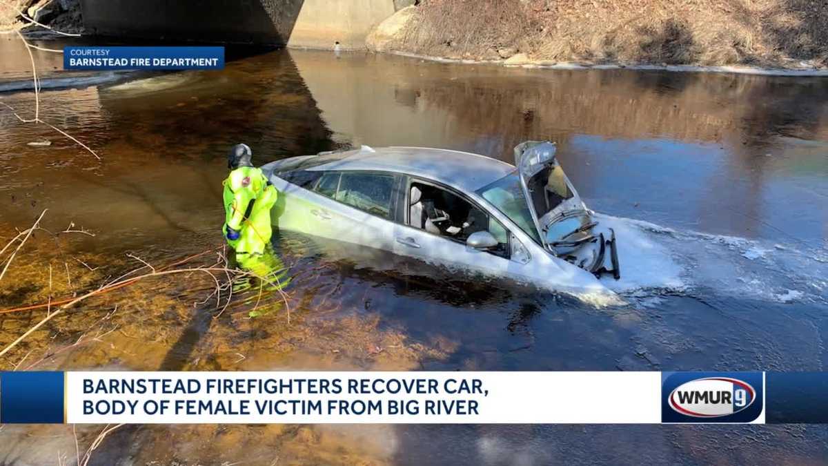 Woman dies after car crashes into river in Barnstead