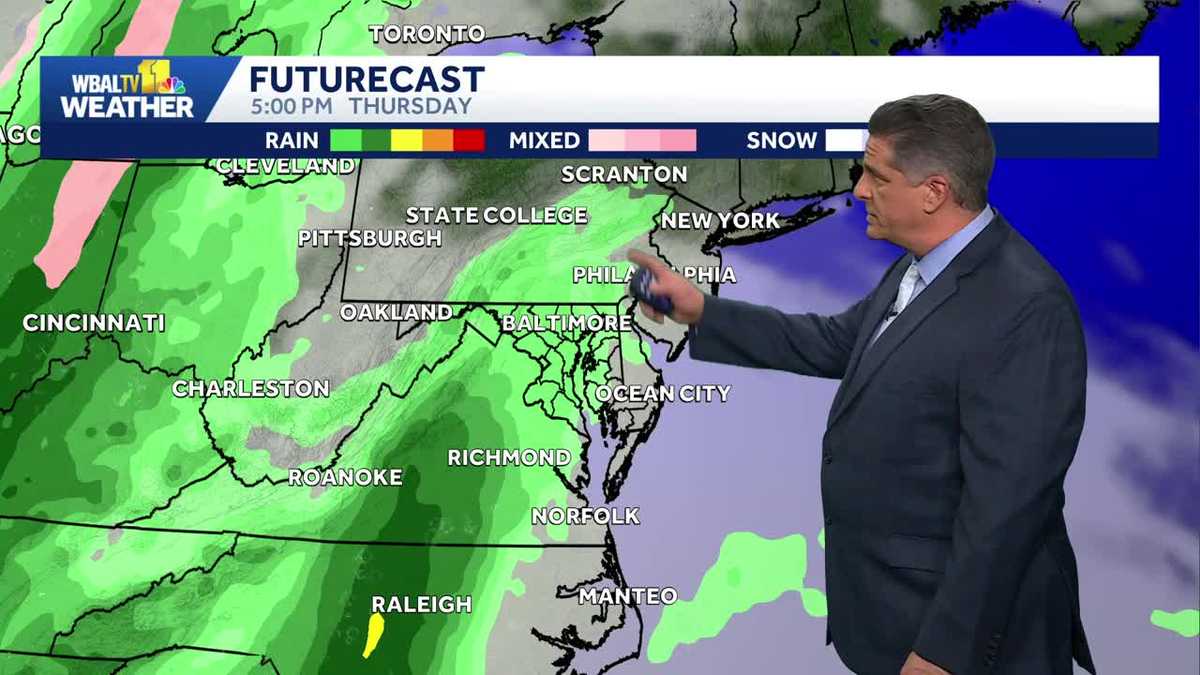 Sunny and chilly Tuesday with rain, warmer temps in forecast