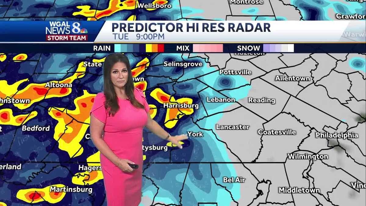Rain returns late today, wraps up Wednesday morning