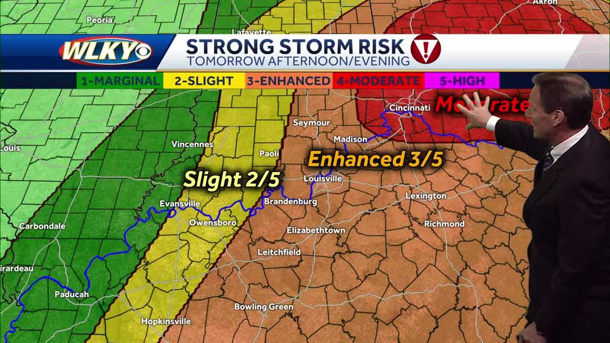 Storms chances continue, some could be severe