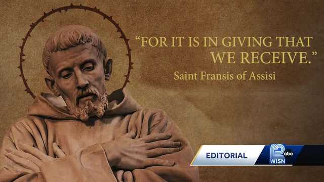 WISN 12 Editorial: Importance of Giving