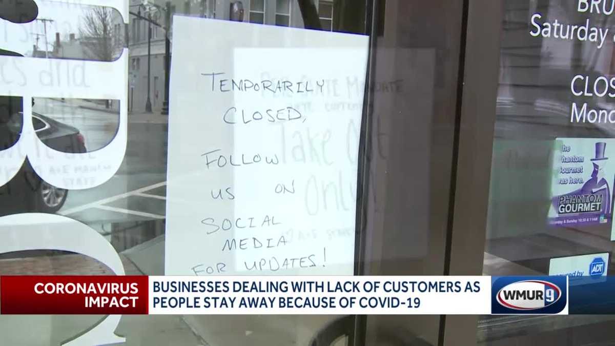 Some NH businesses struggle to stay open during COVID19 outbreak