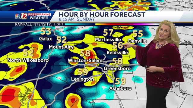 Rain, Severe Storm Risks Sunday in North Carolina, Snow Late - Vimarsana News