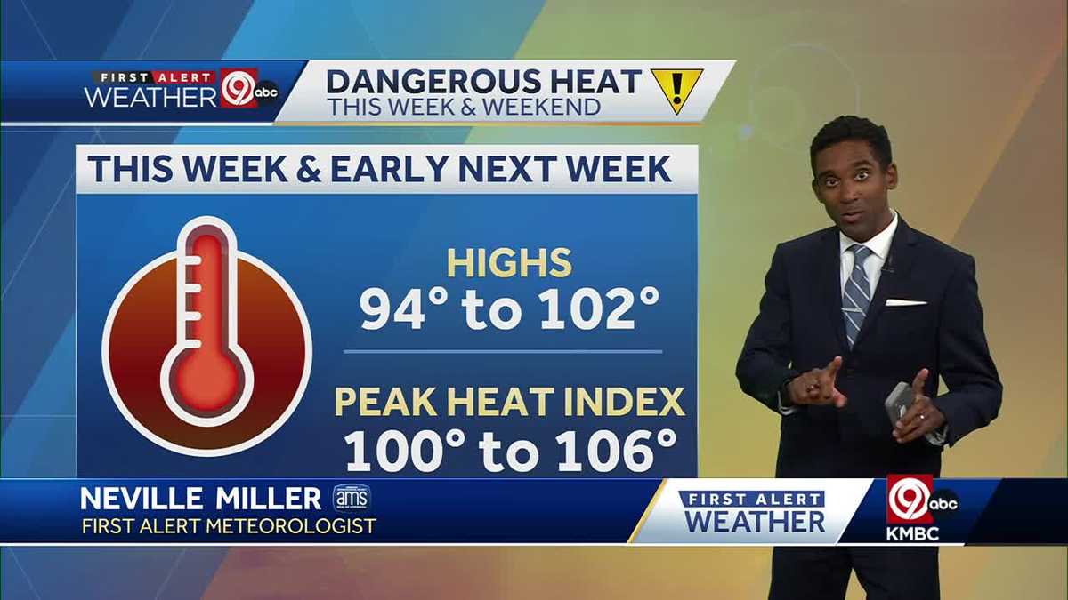 Kansas City's dangerous heat to continue through the week