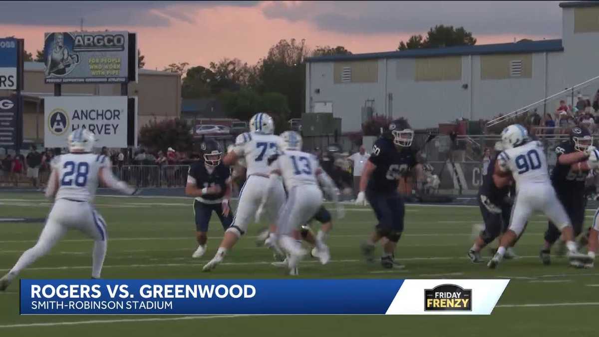 Greenwood Tops Rogers 28-14 for First Win of Season