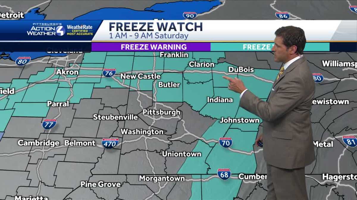 Pittsburgh weather: Windy with scattered showers, drying out for the ...