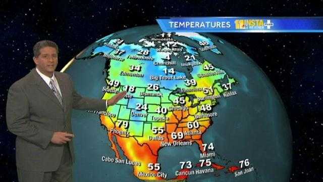 Tony: Early clouds to lead to sunny skies